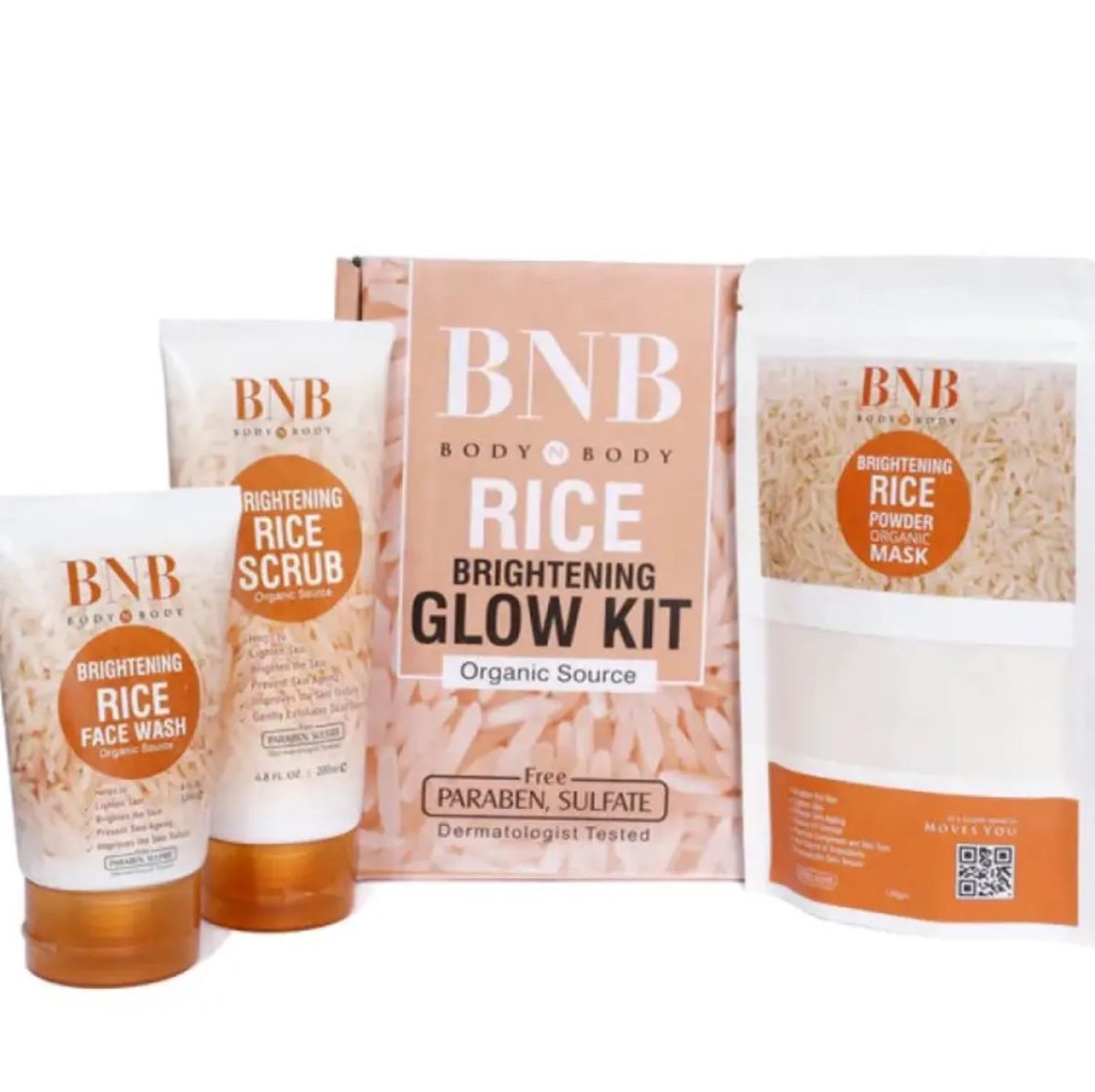 BNB Rice Organic Facial Kit