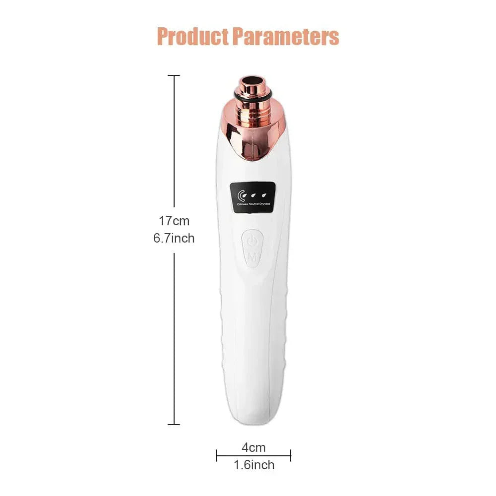 Electric Blackhead Remover, Vacuum Acne Cleaner, Black Spots Removal Device